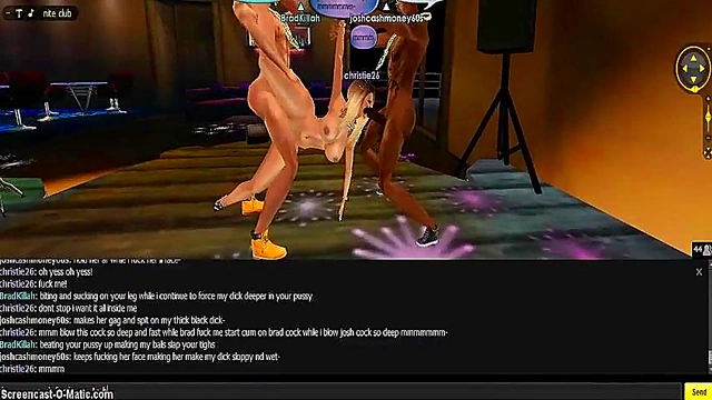 3D Anime Chick Gets Pounded Hard In Intense IMVU Game Session