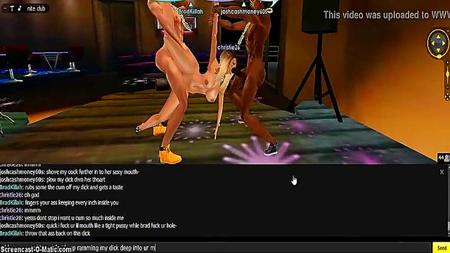 3D Anime Chick Gets Pounded Hard In Intense IMVU Game Session