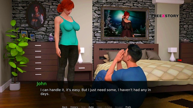 Clara Breastfeeds Milk While Lemon Handjobs John for Intense Reaming Climax