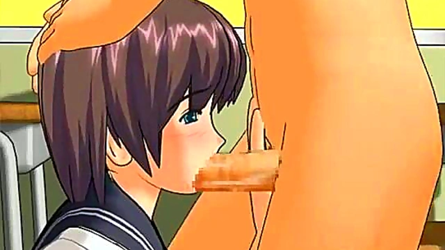 Busty Anime Chick Gets Pounded Hard In Class For Hardcore Fetish Fun