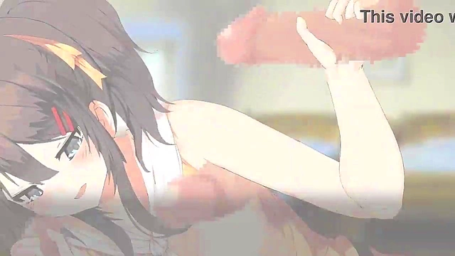 Hentai Game Scene – Armpit Fetish Fun With Sexy Anime Girls