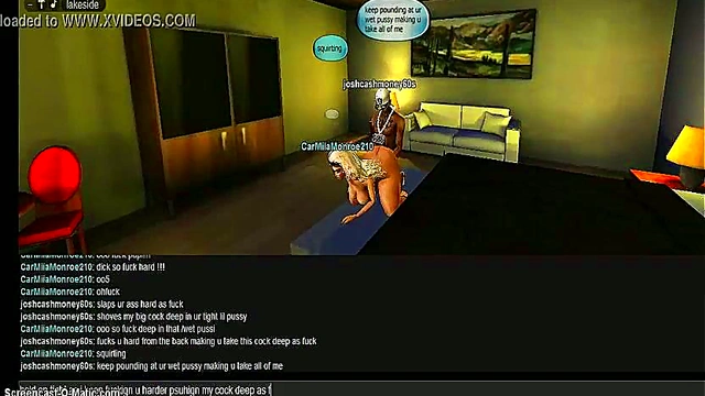 Carmiia's Beach House – 3D Anime Porn Adventure With Game-Like IMVU Action