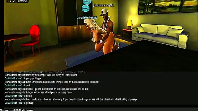 Carmiia's Beach House – 3D Anime Porn Adventure With Game-Like IMVU Action