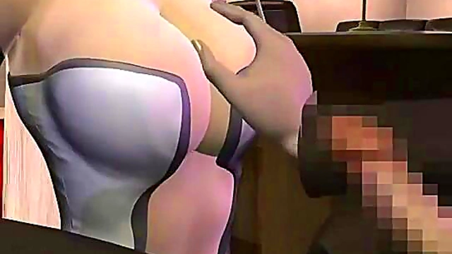 Busty Anime Secretary Sucks Dick Hardcore With Sexy Tits