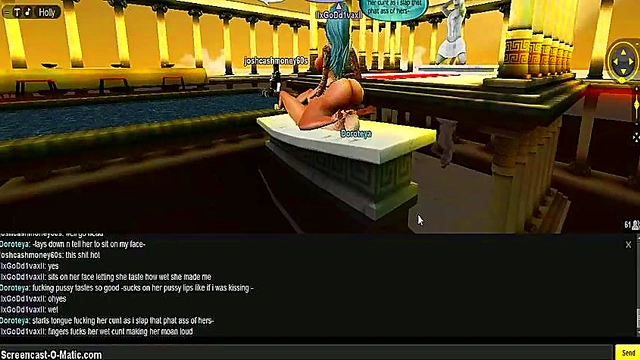 Doroteya VS Diva – 3D Anime Girls Battle It Out In Steamy IMVU Game Session