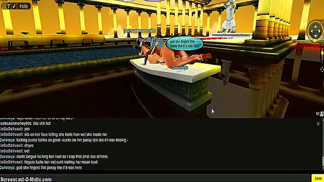 Doroteya VS Diva – 3D Anime Girls Battle It Out In Steamy IMVU Game Session