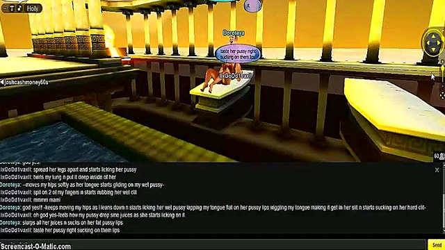 Doroteya VS Diva – 3D Anime Girls Battle It Out In Steamy IMVU Game Session