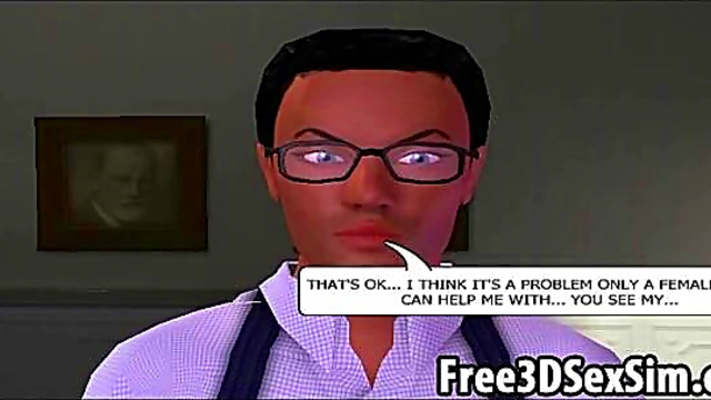 Sexy 3D Cartoon Nurse Sucks Dick & Gets Fucked Hardcore Anime Style