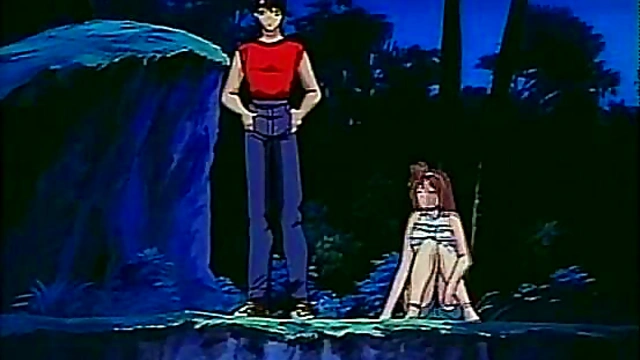 Horny Hentai Couple Enjoy Sexy Action On The Seashore