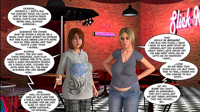 Chubby MILF With Big Tits Gets Animated Action In 3D Hentai Adventure