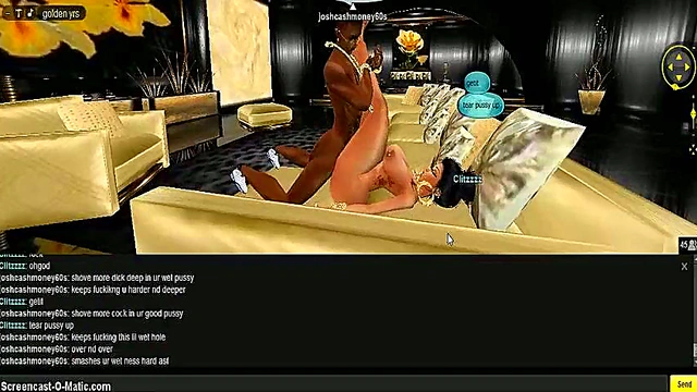 3D Anime Chick Gets Pounded Hard InSexy IMVU Game Session