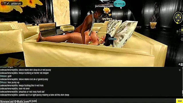 3D Anime Chick Gets Pounded Hard InSexy IMVU Game Session