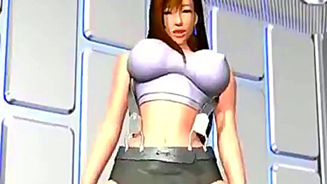 Huge Tits Anime Babe Seduces With 3D Hentai Action