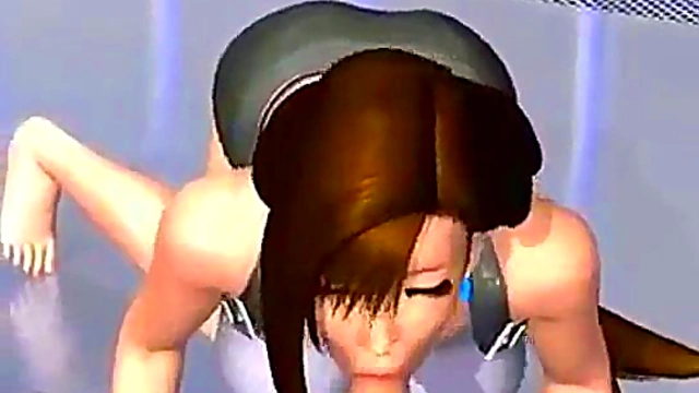 Huge Tits Anime Babe Seduces With 3D Hentai Action