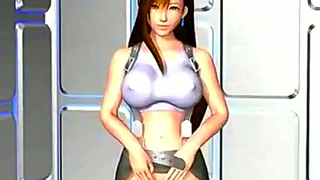 Huge Tits Anime Babe Seduces With 3D Hentai Action