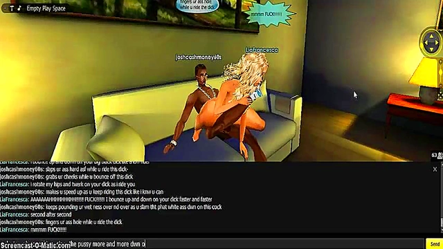 Lia's Seductive 3D Anime Adventure – Game-Inspired IMVU Porn Fantasy