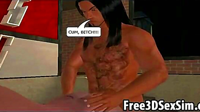 Redhead Cartoon Hottie Sucks Dick & Fucks Hardcore For Tasty climax