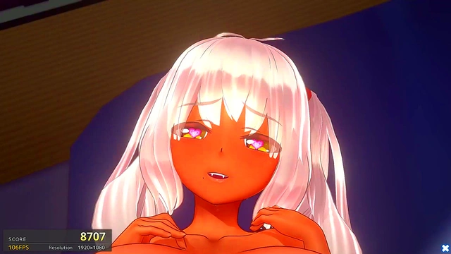 Two HotBrunettes Get Fucked Mercilessly In 3D Hentai Anime Action