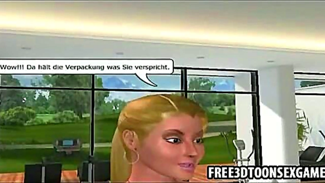 Sexy Anime Babes Strip Down for Steamy Home Gym Lesbian Session