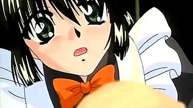 Brunette Housemaid Gets Fucked InSTEAD By Hentai Guy For Hot Anime Action