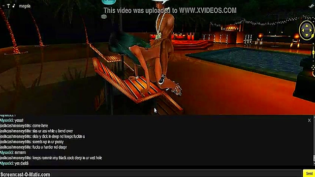 3D Cartoon Quickie – Cici CMC Gets Animated Game Action