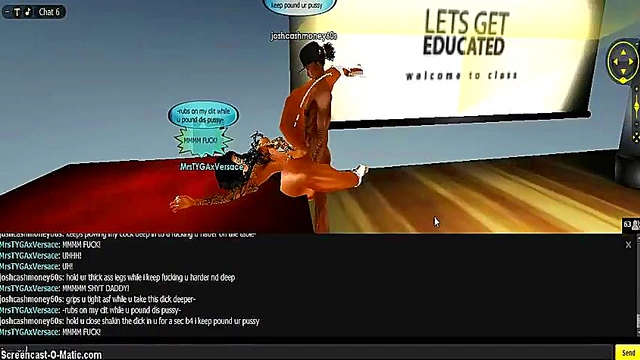 Tyga Skool 3D Anime Game Porn – Hot IMVU Action