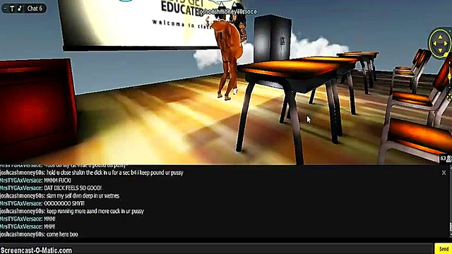 Tyga Skool 3D Anime Game Porn – Hot IMVU Action