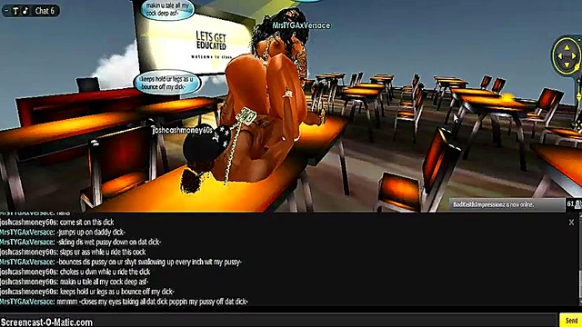 Tyga Skool 3D Anime Game Porn – Hot IMVU Action