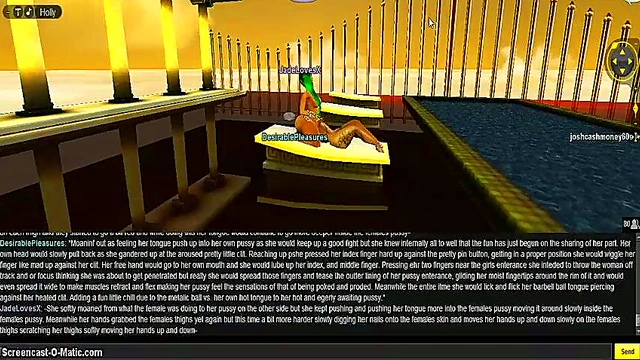 Jade Takes On DP Round 2 in steamy IMVU Game Anime Action