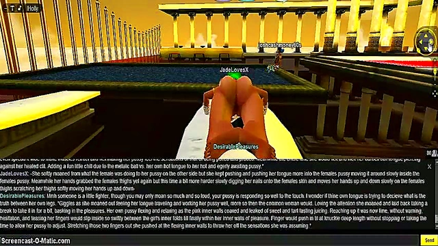 Jade Takes On DP Round 2 in steamy IMVU Game Anime Action