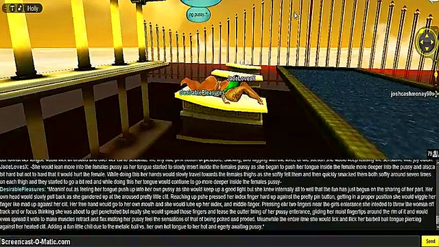 Jade Takes On DP Round 2 in steamy IMVU Game Anime Action