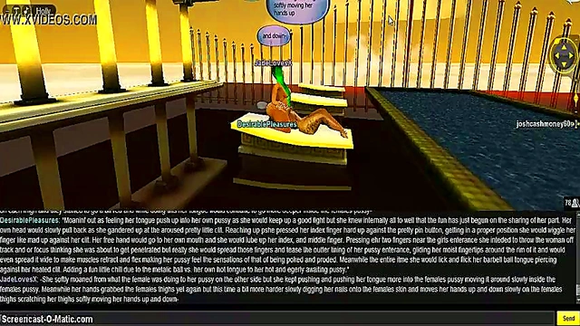 Jade Takes On DP Round 2 in steamy IMVU Game Anime Action