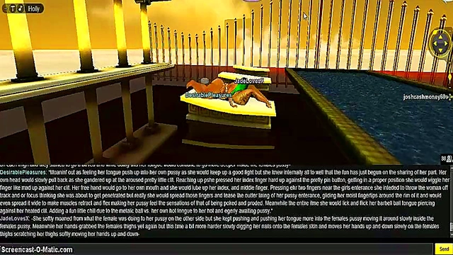 Jade Takes On DP Round 2 in steamy IMVU Game Anime Action