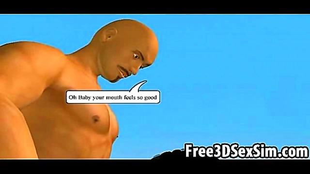 Hot 3D Cartoon Honey Gets Fucked Hard Outdoors On A Boat