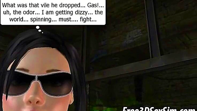 Batgirl Gets Fucked Hard By The Joker In Bizarre 3D Fantasy Anime Scene