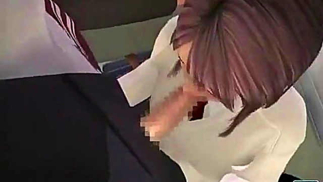 3D Hentai Guy Targets Chikan Train for Exciting Sexual Adventure