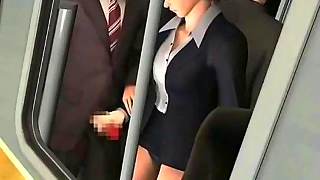 3D Hentai Guy Targets Chikan Train for Exciting Sexual Adventure