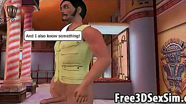 Two Sexy 3D Cartoon Honeys Get Fucked Hard In Hardcore Group Action