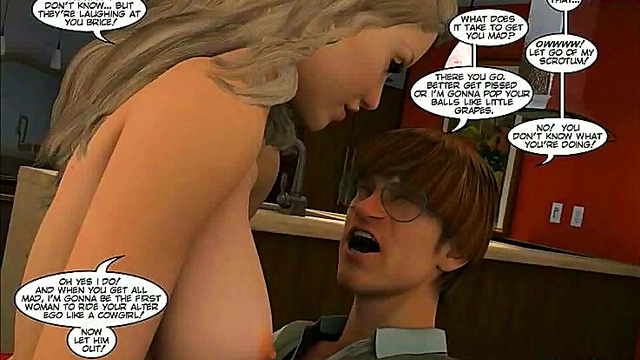 Big-Titted Hero Fights Military Robots & Gets Fucked By Huge Dicks In Sci-Fi 3D Hentai