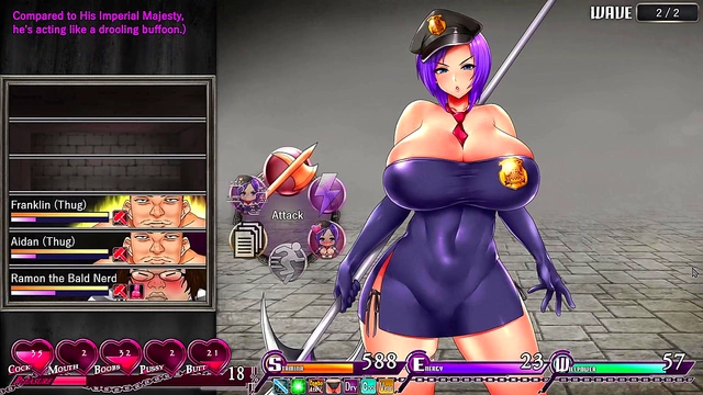 Karryn's Prison Turnaround – From Innocent to Sexy Slut in Eroge Gameplay