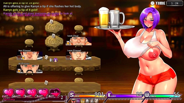 Karryn's Prison Turnaround – From Innocent to Sexy Slut in Eroge Gameplay