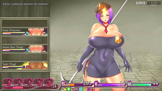 Karryn's Prison Turnaround – From Innocent to Sexy Slut in Eroge Gameplay