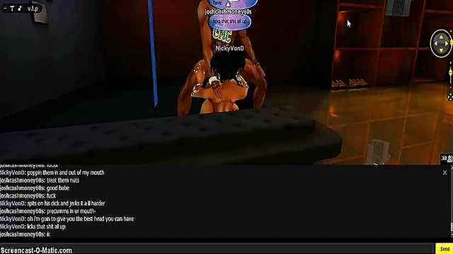 NickyVD Gold – 3D Anime Game Chick Gets Pounded In Hot IMVU Porn Scene