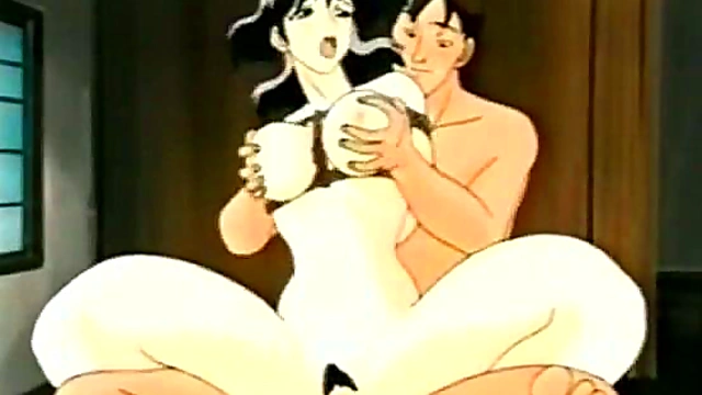 Housewife's Secret Vol.2 – Anime Milf Sucks Dick & Gets Facial Cream Pie