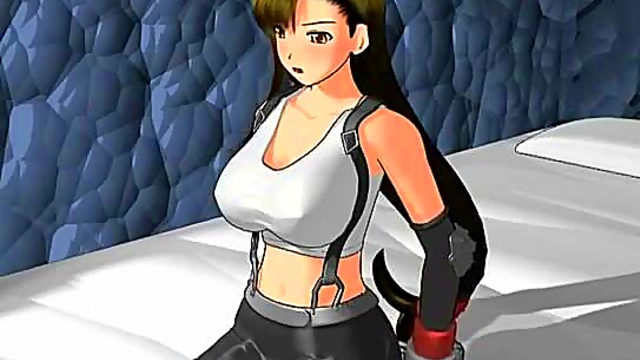 Busty Anime Cutie Rides Dick Hard For Hardcore Tits Action