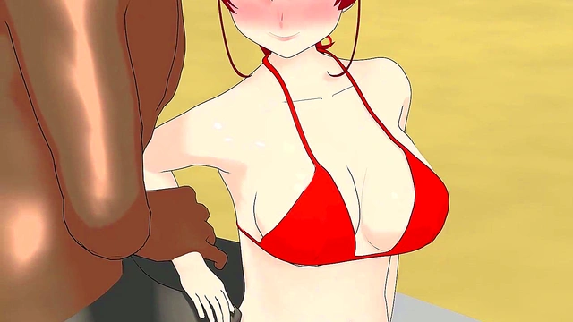 Houjyou Marin VTuber Anime Action With Sexy Hentai Scenes