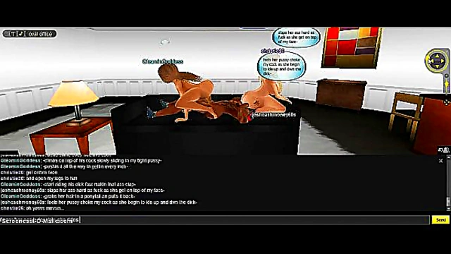 Gleamin & Christie Engage in Steamy 3D Anime Threesome Adventure