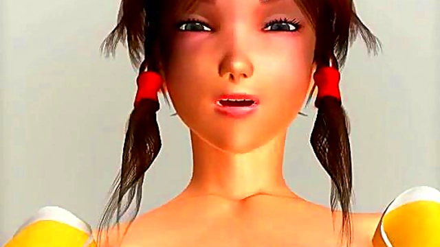 Busty 3D Hottie Tastes Hard Cock In Steamy Anime Hardcore Scene