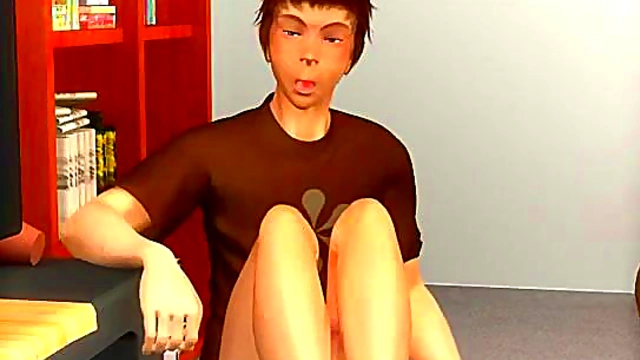 Busty 3D Hottie Tastes Hard Cock In Steamy Anime Hardcore Scene