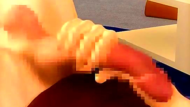 Busty 3D Hottie Tastes Hard Cock In Steamy Anime Hardcore Scene